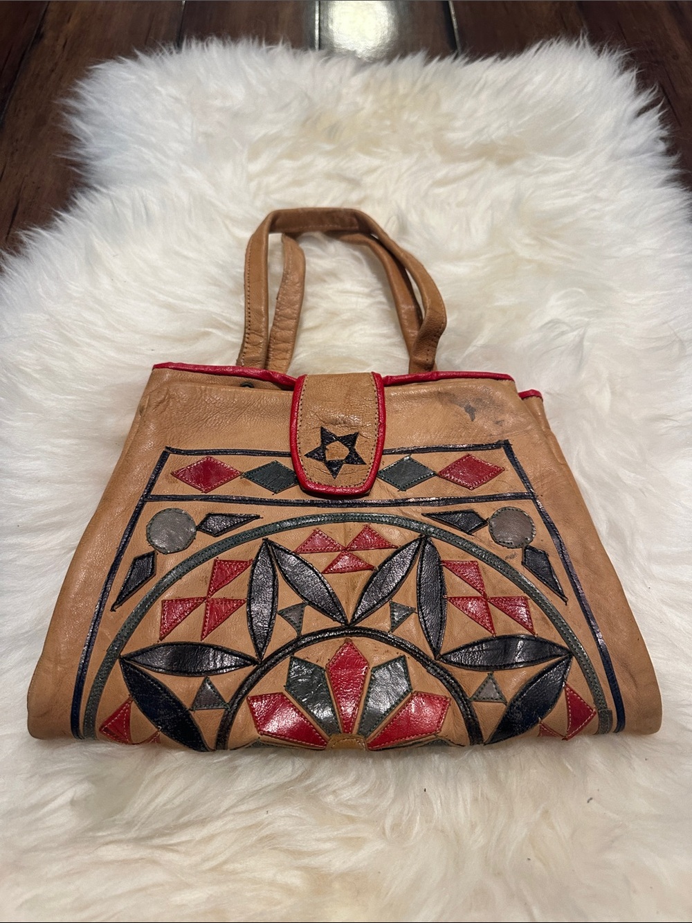 Vintage leather bag